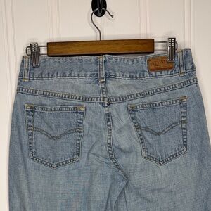 BKE Vintage Y2K Cropped Jeans Tahiti Wash Size 28